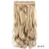 Peruca mulheres longo cabelo cacheado uma peça de alta temperatura seda sem costura peça de extensão de cabelo 5 clip clip peruca de cabelo local de fábrica