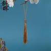 Marcador de Livro Antigo Estilo Hanfu com Franja de Borla Básica Sachet de Borla Puxador de Bolsa DIY Pingente Atacado do Fabricante