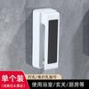 Gancho de pared de aluminio para baño, gancho creativo para ropa, perforado, no perforado, de doble uso, suministro directo de fabricantes
