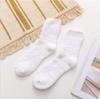 Meias de Inverno de Veludo Coral Transfronteiriças Meias Masculinas de Meio Veludo para Casa Veludo Grosso Quente Meias de Chão para Dormir Meias Masculinas de Cano Médio