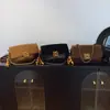 Bolso Pequeño Cuadrado de Moda Retro de Alta Gama Transfronterizo con Cierre para Mujer Otoño 2025 Nuevo Bolso Pequeño Cruzado de Cadena