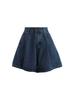 Shorts de mezclilla retro estilo americano Pumpty para mujer verano talla grande chica gordita cintura alta adelgazantes línea A combinables pantalones cortos para chicas hot