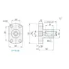 Soporte Base Combinado RBW01-D6 RBW02-D10 RBW06-D25 RBW11-D30 12-13