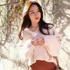Suéter con cuello en V estilo perezoso coreano para mujer, nuevo de moda Otoño e Invierno 2023, versátil, holgado, dulce, ajustado