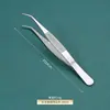 Pinça de Aço Inoxidável 304 Anti-Iodóforo Pinça Médica em Formato de Pistola Ferramentas para Arte do Chá e Jardinagem Aquática Pinça Espessada 403