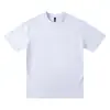 Ropa de trabajo fresca para hombre de algodón modal mercerizado de doble cara, 40 hilos, cuello redondo, manga corta, con logotipo personalizable