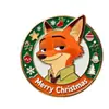 [Zootopia 2] Nick y Judy Diseño de Alta Calidad Decorativo Acrílico Magnético Plano Imanes para Refrigerador