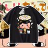 Camiseta para Niños Butt Detective Nueva Camiseta Butt Detective Cómic Japonés Cuello Redondo Manga Corta Ropa para Niños