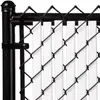 Tiras de Privacidad de Plástico Linknet Malla de Alambre de 50 mm Inserciones Opacas Tiras de Privacidad de Plástico PVC Inserciones Ensamblables