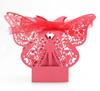 Caja de dulces hueca con láser de mariposa nueva europea creativa transfronteriza, caja de chocolate para bodas, caja de dulces para bodas