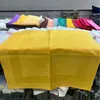 Pano de Guardanapo Espesso Premium de Algodão Puro Colorido Quente Feito Sob Medida 50*50cm Tecido com Borda de Cetim Adequado para Hotéis, Restaurantes e Salas de Estar