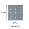 Estante de Almacenamiento con Tablero Perforado para Escritorio Estante de Almacenamiento en Pared sin Taladro Decoración de Pared para Dormitorio Estudiantil Caja de Almacenamiento ins No