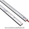 Fita de LED Magnética de Alta Tensão 220V Luz Dura para Vitrines, Sucção Magnética, Alto Brilho, Super Brilhante