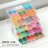 Caja de Almacenamiento Hecha a Mano con Cuentas Material para Manualidades Cuentas Sueltas Cuentas de Vidrio Caja de Empaque Caja de Almacenamiento para Joyería de Mano Pendientes Collares