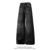 Calça Unissex Jeans Retrô Nova Outono Foice