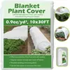 Manta de proteção contra geada para plantas, proteção contra geada para jardinagem, tecido de cobertura para plantas, tecido de cobertura para plantas de inverno, manta resistente ao frio, manta de invernagem
