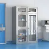 Armário de armazenamento aço inoxidável 304 armário estéril para cateter sala de operações departamento intervencionista armário de consumíveis hospitalares cateter hospitalar uma porta de fumaça