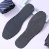 Plantillas de piel de vaca para hombre, desodorantes y absorbentes del sudor, transpirables y cómodas, de verano, con capa superior gruesa y fina.