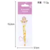 Série Animal Pinça de Sobrancelha com Boca Inclinada Pinça Pequena Pinça para Depilar Sobrancelhas Impressão 3D Dupla Face Pinça de Sobrancelha Multifuncional de Aço Inoxidável