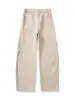 Ropa de Hombre Feng She / Otoño e Invierno Nuevo Retro Pantalones de Trabajo para Hombre Parche Americano Holgado Casual Guadaña Pierna Ancha Pantalones Largos