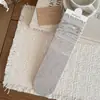 Calcetines de encaje para mujer, calcetines de media pantorrilla con patrón ondulado retro estilo japonés, nueva colección de otoño, color liso, versátiles, calcetines invisibles