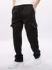 Comercio Exterior Transfronterizo Pantalones Casuales para Hombre Pantalones Deportivos de Pierna Recta Sudaderas Fitness Deportivas Holgados Multibolsillos Cargo Pantalones Largos Venta al por Mayor en Stock