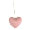 Amazon Corazón Accesorios para Árbol de Navidad Decoraciones Decoraciones Navideñas Adornos Colgantes Nuevos Adornos Colgantes Rellenos de Algodón de Terciopelo con Forma de Corazón