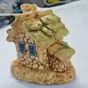 Terrario de musgo, decoración de botella ecológica, castillo de hadas, casa de piedra, accesorios para adornos de suculentas DIY