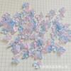 4Cx Vidrio Doméstico Mariposa 3D 11mm Cuentas Sueltas Materiales DIY Hechos a Mano Pasador Cuentas Degradadas Accesorios de Joyería