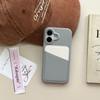 Adecuado para Tarjeta de Combinación de Colores Apple 17Promax Cuero Texturizado Iphone14Pro Lujo Accesible de Alta Gama 16E Femenino Nuevo