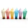 F122-30ml Frasco Recarregável de Perfume com Tampa de Rosca 50ml Garrafa Vazia de Vidro Sorvete Substituição Viagem Grande Capacidade Frasco com Bomba