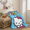 Manta de Franela Doble Cara con Impresión Digital Linda de Hello Kitty para Comercio Exterior en Amazon