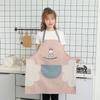 Los fabricantes de delantales pueden enviar delantales de cintura sin mangas impermeables para cocina con diseño de dibujos animados, engrosados, de color sólido, para secarse las manos, para cocinar, de regalo