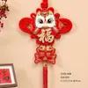 Pendente de Nó Chinês da Sorte Atacado Fundo do Ano do Cavalo 2026 Decoração de Entrada de Casa Hall Sala de Estar Festa de Inauguração