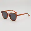 Gafas de Sol Sencillas Estilo Coreano, Mismo Estilo de Moda para Hombres y Mujeres, Montura Grande, Gama Alta, Que Resaltan el Rostro, Gafas de Sol Pequeñas de Color Gelatina Anti-UV