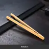 Clip para Taza de Té de Bambú de Madera Cuchara de Té Pala de Té Pinza de Bambú Pinzas Pinzas Set de Té Clip Clip