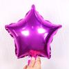Globos de aluminio de 10 y 5 pulgadas con forma de estrella para decoración de bodas, fiestas y festividades.