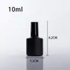Frasco de Esmalte Sub-frasco 5ml10ml15ml Frasco de Vidro Transparente Vazio Pincel Largo Dupont Frasco de Cola Atacado