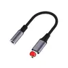 Cable Adaptador de Audio Convertidor de 3.5mm Hembra a Lightning Macho de Aleación de Aluminio Adaptador para Auriculares