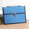 13 Compartimentos Gran Capacidad Patrón de Diamante Hebilla de Mano Bolsa tipo Acordeón Bolsa para Guardar Exámenes Estudiantiles Bolsa para Archivos de Documentos A4 Venta al por Mayor