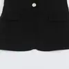 Traje de Chaqueta Adelgazante Elegante para Mujer Estilo Europeo Transfronterizo 2026 Nueva Moda con Hombreras 7951434