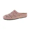 Pantuflas Birkenstock Perezosas para Mujer, Calzado Cerrado de Verano para Exteriores, Pantuflas Perezosas Casuales Talladas Huecas para Mujeres Embarazadas, Sandalias de Playa para Combinar con Vestidos, Falda Interior