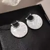 Brincos Únicos de Areia Movediça, Brincos Redondos Simples, Brincos, Novo Estilo 2025, Exquisitos, Luxo Acessível, De Alta Qualidade, Brincos Elegantes para Mulheres
