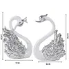 Decoración de Pastel Cisne Dorado para el Día de San Valentín Corona Hermosa Galvanizada Niña Flamenco Adornos para Hornear de Fiesta de Cumpleaños