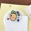 Ins clips de dibujos animados de frutas de PP clips decorativos para regalo clips de sellado clips para notas lindos artículos pequeños de 2 yuanes al por mayor para estudiantes