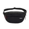 Bolsa de Cintura Transfronteiriça, Bolsa de Peito de Marca da Moda, Bolsa Transversal de Ombro Único Simples Resistente ao Desgaste Estilo Japonês, Bolsa Transversal Casual Esportiva Unissex