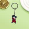 Llavero Creativo Serie Dragon Ball Xiyin PVC Goma Suave DIY Decorativo Llavero Mochila Escolar Moda Llavero Coche