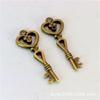 Suministro Colección Colgante Llave Antigua Pequeña Bronce Colgante Cuaderno Viejo Pulsera Punk Colgante Venta al por Mayor