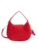 Bolso de mano pequeño retro Yaozi para mujer, nuevo estilo 2026 bolso de mano con forma de media luna, bolso de hombro versátil y simple, bolso de axila tipo empanadilla