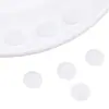 Fivela de Segurança Imitação de Jade em Vidro Contas Soltas Contas Redondas Planas Corda de Mão Trançada DIY Feita à Mão Acessórios de Joia de Corda Vermelha